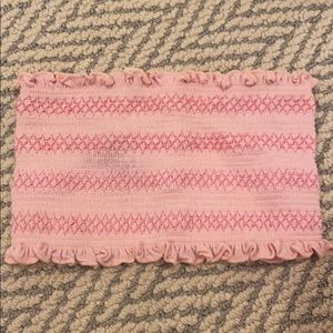 Urban outfitters ruffle tube top